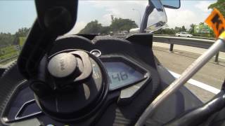 Modenas Pulsar RS200 Top Speed Test [upl. by Burleigh]