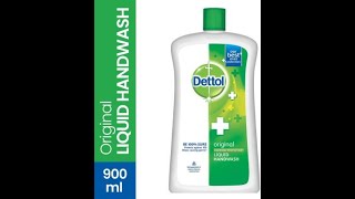 Dettol Original Liquid Hand Wash Refill Bottle [upl. by Eicats]