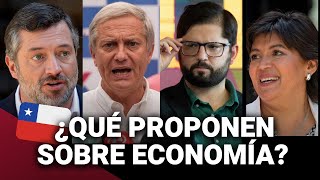 Elecciones CHILE 2021 Estas son las propuestas ECONÓMICAS de los candidatos presidenciales [upl. by Ahslek]