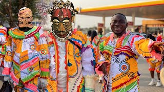 African Biggest Masquerade Festival In Ghana [upl. by Eiramave]