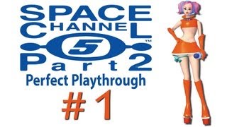 Space Channel 5 part 2 perfect playthrough all secrets 18 Dreamcast collection HD [upl. by Zandt397]