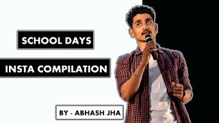 Jab School Mein The Hum  Poetry on School Days  Instagram Compilation  Rhyme Attacks [upl. by Bourke383]