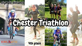 RACE  Chester Olympic Triathlon  4th place [upl. by Lazos]