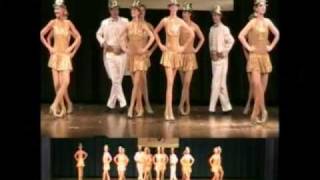 Chorus Line  quotOnequot Tap dance 2009 recital [upl. by Adnarim]