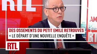 Des ossements du petit Emile retrouvés  quotLe départ dune nouvelle enquêtequot [upl. by Carpet]