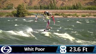 Epicsessionstv 2010 Gorge Windsurfing Jump Off Results [upl. by Letitia]