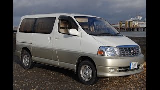 Toyota Grand Hiace 2001 Guide £4500£5500 [upl. by Hermann55]