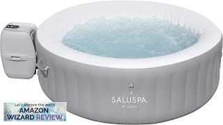 Bestway SaluSpa StLucia EnergySense AirJet Inflatable Hot Tub Spa 67quot x 26quot Review [upl. by Combs697]