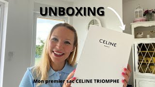 UNBOXING SAC AVA CELINE TRIOMPHE [upl. by Farika]