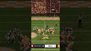 I Recreated Vols Game Winning FG vs Bama in CFB 25 cfb25 nfl shorts vols ncaa25 cfb [upl. by Adnohsek108]