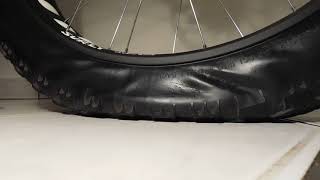 Big bike tire slow deflation [upl. by Carbone878]