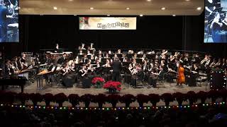 Festival Fanfare for Christmas Wasson  Troy Symphonic Band 12618 [upl. by Blackwell]