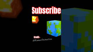 Save Earth in Minecraft minecraft poi minecraftmeme memes minecraftparody earth funny [upl. by Llehsem]