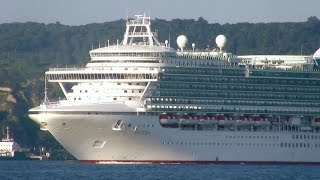 PampO Cruises Ventura cruise ship in Lisbon [upl. by Ardelis]