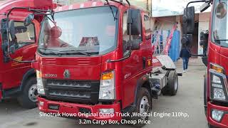 Efficient Dumping Sinotruk Howo Original Dump Truck [upl. by Jodoin]