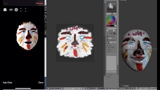 DEMO  Face Maker AR MUTE [upl. by Maren199]