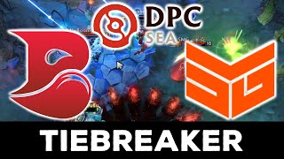 TEAM SMG vs BLEED  TIEBREAKER  DPC SEA 2023 TOUR 1 DIVISION 1 DOTA 2 [upl. by Lingwood]