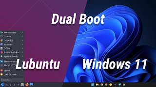 Dual Boot Guide Lubuntu x Windows  Simple amp Safe [upl. by Willett]