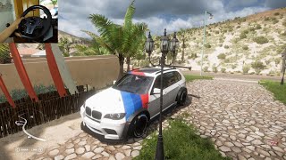 BMW X5 M HP1200  FORZA HORIZON 5  STEERING WHEEL GAMEPLAY [upl. by Cary45]