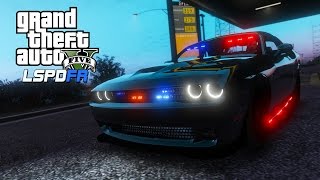 GTA 5 LSPDFR 9  quotHumane Labsquot  Unmarked 2016 Dodge Challenger SRT Hellcat ELS [upl. by Debbee118]