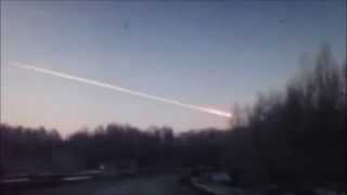 Meteoriteneinschlag in Russland Live 15022013 [upl. by Einamrej]