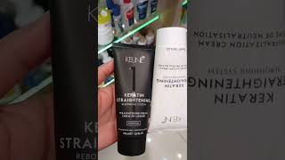 KEUNE No 1 Keratin Rebonding system at homewaoooobest shortsutubeshorts [upl. by Junko]