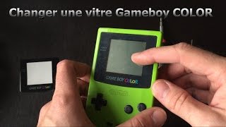 Comment changer la vitre écran dune gameboy color [upl. by Mirilla831]