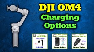 DJI Osmo Mobile 4  A Few Cool Charging Tricks [upl. by Novek991]