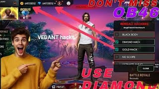 FF DIAMOND USE MOD MENU FREE FIRE UNLIMITED DIAMOND 💎 DIAMOND HACK [upl. by Inge755]