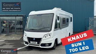 Knaus Sun I 700 LEG  For Sale at Camper UK [upl. by Nniw943]