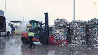 Planta de reciclaje de plástico PET Les Franqueses del Vallès Barcelona [upl. by Akehsar383]