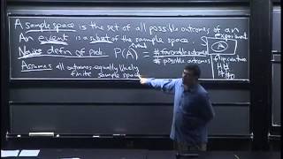 Lecture 1 Probability and Counting  Statistics 110 [upl. by Sicular]