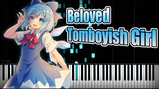 Touhou Beloved Tomboyish Girl ▶ Synthesia  Piano [upl. by Macnamara]