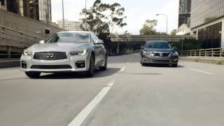 Infiniti Q50 – Blind Spot Intervention® [upl. by Anirtek]