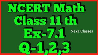 Ex 71 Q123 Chapter 7 Permutations and Combinations Class 11 Maths Ncert [upl. by Machute569]