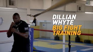 Dillian Whyte  Big fight training camp [upl. by Ayim]