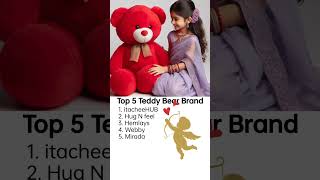 Top 5 Teddy bear Brands  Big teddy bears  5 feet teddy bear teddybear bear [upl. by Woodcock]