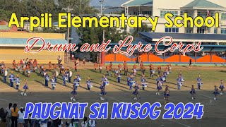 Arpili Elementary School Drum and Lyre Corps  Paugnat sa Kusog 2024  Balamban Cebu [upl. by Tyoh241]