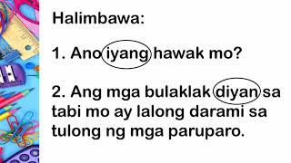 Panghalip Pamatlig at ang Panauhan Nito [upl. by Jairia]