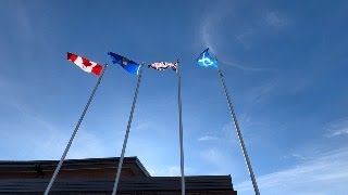 St Paul Metis Flagraising [upl. by Zorine]