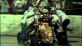 1986 BigelowCaruthers Midget Crash  Speedrome [upl. by Northway]