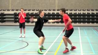 Korfball basics 9  Defender Movement [upl. by Macnamara331]