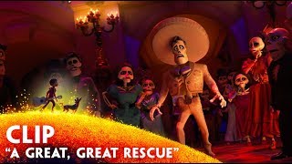 A Great Great Rescuequot Clip  DisneyPixars Coco [upl. by Denae]