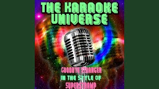 Goodbye Stranger Karaoke Version In the Style of Superstramp [upl. by Amhsirak]