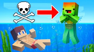 Minecraft BUT AIR KILLS Mikey and JJ  Maizen Challenge [upl. by Naresh]