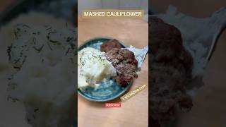 MASHED CAULIFLOWER [upl. by Henigman]