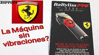 Maquina Babyliss Pro X880 Ferrari Unboxing En Español HD [upl. by Wiese]