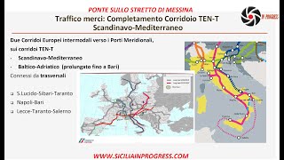 PONTE DI MESSINA INDISPENSABILE PER I TRASPORTI [upl. by Acinomed]