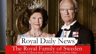 The Royal Family of Sweden Attend A Baroque Concert At Drottningholm Palace Plus More RoyalNews [upl. by Atazroglam]