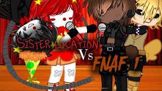 SISTER LOCATION vs FNAF1 singing battle Again [upl. by Ydnirb]